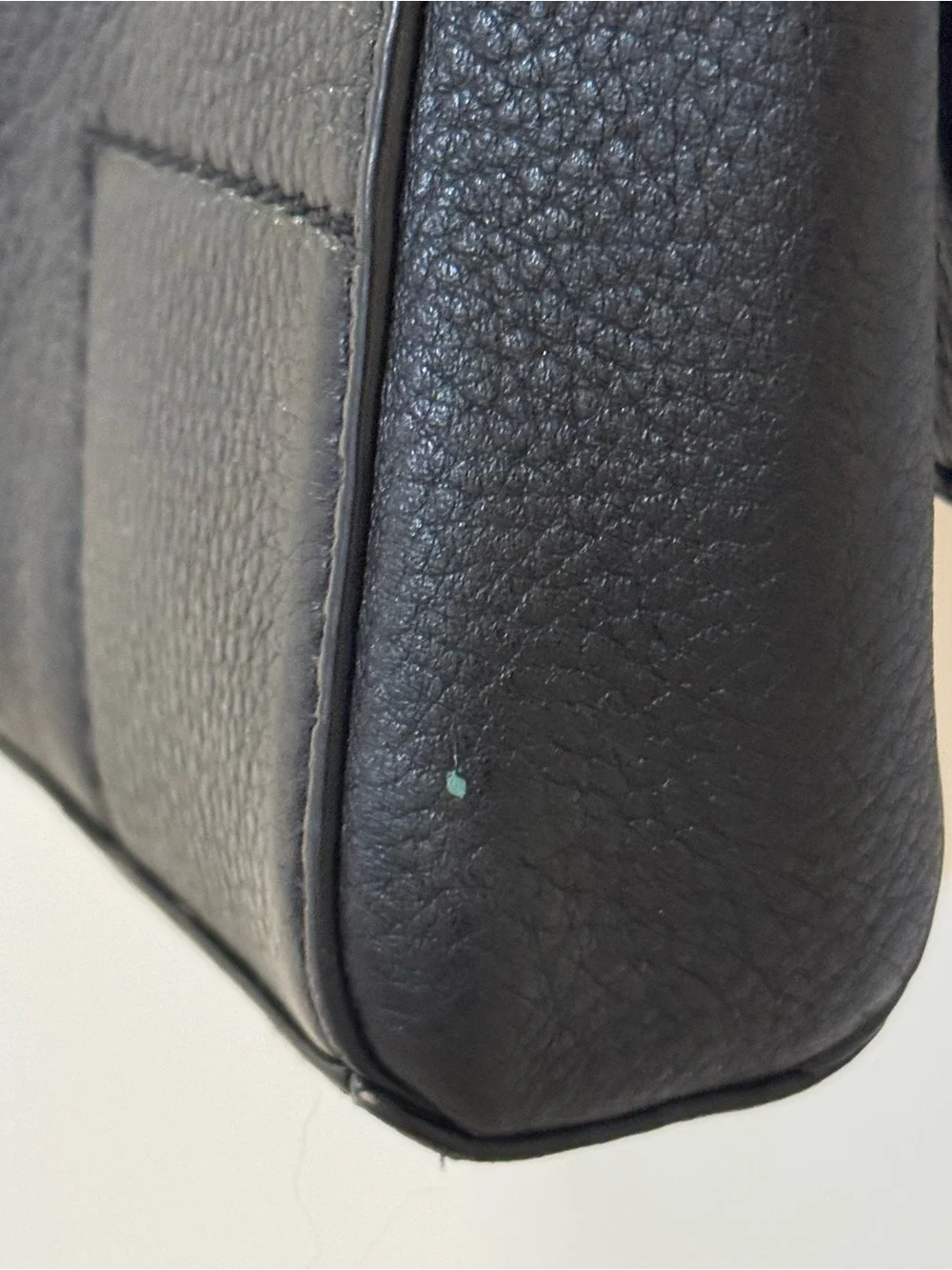 Tory Burch Black Leather Crossbody Bag - Gold Hardware